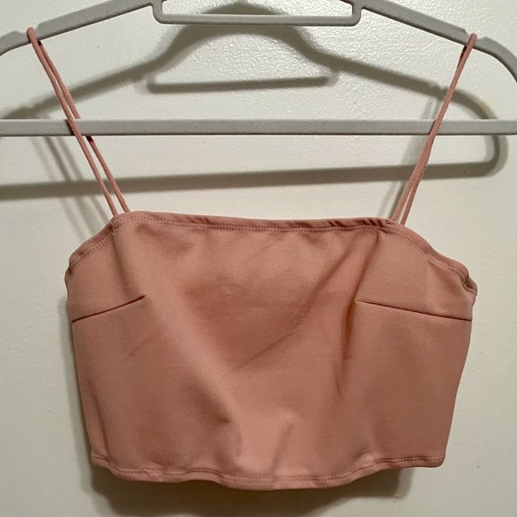 SHEIN BAE Solid Cropped Cami Top & Skort Set - Picture 5 of 6